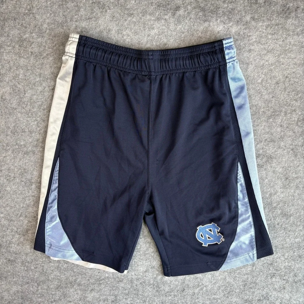 UNC Tar Heels‎ Youth Shorts Navy Blue Genuine Stuff Athletic Basketball Size L